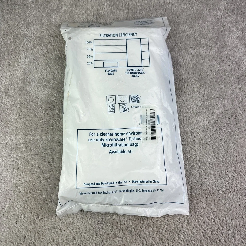 Miele F J M Allergen Canister Vacuum Bags 5 BAGS + 2 Filters‎